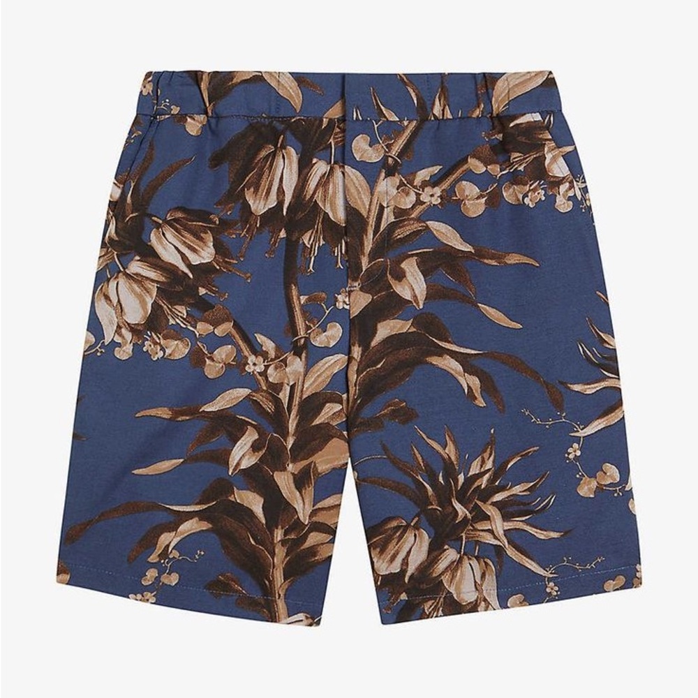 NWT Ted Baker Men’s Floral Elasticized Waist Shorts